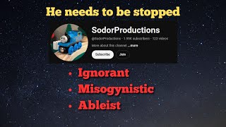 SodorProductions Needs to be Stopped [upl. by Allicsirp989]