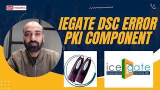 ICEGATE PKI not found resolve  No PKI applet found [upl. by Bravin]