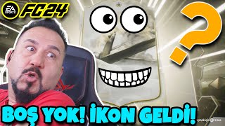 BOŞ YOK İKON GELDİ ama ODAYI TERKETTİM   EA FC 24 PAKET AÇILIMI [upl. by Ramas]