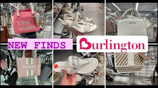 BURLINGTON SHOP WITH ME 2024  NEW FINDS DESIGNER HANDBAGS AND SHOES [upl. by Dryden]