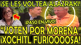 ¡SE LES VOLTEA ALAZRAKI XOCHITL DESQUICIAD4 VOTEN POR MORENA [upl. by Mor597]