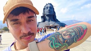 Visiting Indias Big Shiva Statue [upl. by Katheryn436]