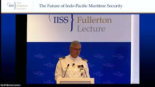 42nd IISS Fullerton Lecture  Germanys Chief of Navy Vice Admiral KayAchim Schönbach [upl. by Tamaru]