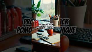 Productivity Hack Pomodoro Technique [upl. by Schroder]