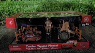 Tractor Tipping Playset Review [upl. by Eldora283]