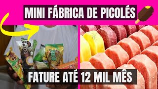 Como Montar Uma MINI Fábrica de Picolés COM POUCO ESPAÇO [upl. by Frazier436]