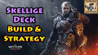 Witcher 3  Skellige Gwent Deck Build Strategy  4K Ultra HD [upl. by Nettie]