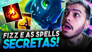 FIZZ DE BARREIRA E IGNITE  WILD RIFT [upl. by Nilknarf]