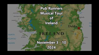 Pub Runners Tour of Ireland  November 310 [upl. by Brackely]