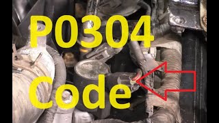 Causes and Fixes P0304 Code Cylinder 4 Misfire Detected [upl. by Niggem]