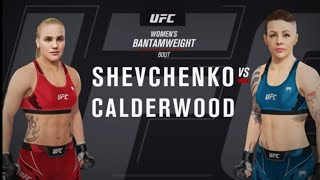 Valentina Shevchenko vs Joanne Calderwood Ufc [upl. by Rachaba]