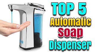 Best Automatic Soap Dispenser Touchless Rechargeable For Home Bathroom and Kitchen [upl. by Crawley]