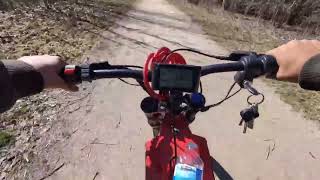 065kmhr POV Stealth Bomber Ebike 5000W 72V 41AH [upl. by Booth]