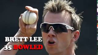 BRETT LEE 35 BOWLED [upl. by Nhojleahcim]