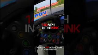 POV cornering at 100mph Corvette Z06 GT3R at Road America [upl. by Havard]