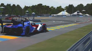 Isotta Fraschini Tipo 6 LMHC 11 Hot lap on Le Mans2024Assetto CorsaMoza R5 Gameplay [upl. by Gallager382]