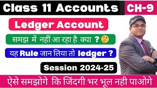 Ledger Account Class 11  All Basics  TS Grewal rewal Qno 1 [upl. by Feingold917]