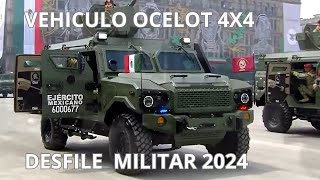 México Presume su Nuevo Vehículo blindado Ocelot 4x4 [upl. by Leciram]