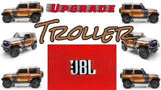 🏁TROLLER🏁O Som offroad 4x4  upgrade c caixa JBL SW8AMS  alto falantes FLEX3 6TRFX50JBL [upl. by Chad158]