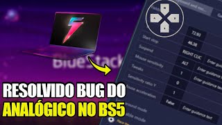 Bug de analogico RESOLVIDO no FREE FIRE metodo 100 FUNCIONAL BLUESTACKS 5 2022 [upl. by Maximilien]