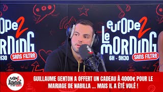 Guillaume Genton a offert un cadeau à 4000€ pour le mariage de Nabilla… mais il a été volé [upl. by Iaka]