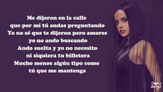 Becky G Maluma  La Respuesta LetraLyrics [upl. by Fortier]