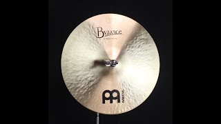 Meinl 14quot Byzance Traditional Medium Hi Hats  1211g1386g [upl. by Ullyot]