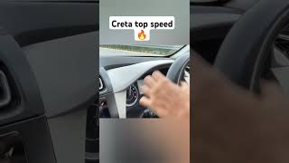 Creta Top speed 🔥car automobile creta [upl. by Cirala]