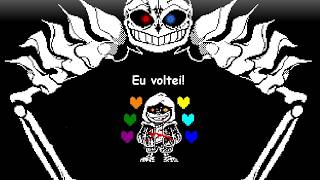 Undertale mas o Sans enlouquecido voltou como um Deus [upl. by Eentrok871]