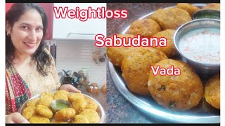 Crispy Sabudana Vadatikki Banane Ki Aaasan Recipe  Sabudana Vada Recipe  SHUKRIYATERADAATA [upl. by Oribella]