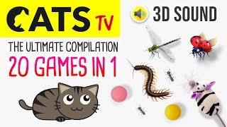 CATS TV  The ULTIMATE Games Compilation 20 in 1 3 HOURS [upl. by Siari19]