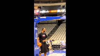 LeBron James Behind The Backboard [upl. by Svensen]