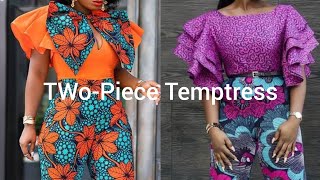 2024 Hottest Ankara Two Piece Dress Styles For Ladies Trending Design amp Styles For You [upl. by Sacci]