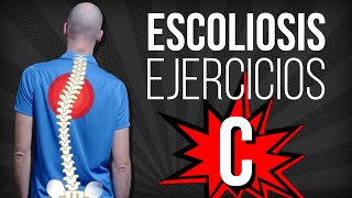 ESCOLIOSIS en C 👉 EJERCICIOS correctivos [upl. by Nylessoj]