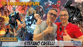 Intervista a STEFANO CASELLI  Etna Comics 2024 [upl. by Boar]