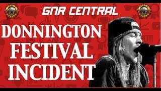 Guns N Roses Documentary Monsters of Rock Donington Download Festival Incident 1988 [upl. by Oel221]