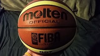 Molten Official GG7 FIBA Approved Basketball Review Leather [upl. by Ziul]