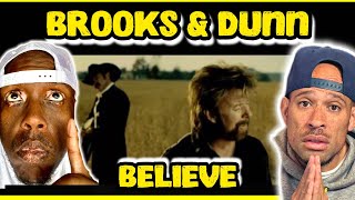 Platinum Gangster Rapper FIRST time REACTION to Brooks and Dunn Believe wBlackPegasusRaps [upl. by Auohc]