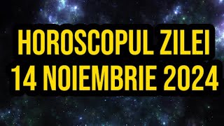 Horoscopul zilei de 14 noiembrie 2024 Peștii primesc o surpriză frumoasă [upl. by Anaihr941]