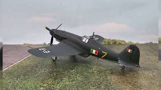 Best Italian Fighters of WW2 in 172 Scale [upl. by Anema140]