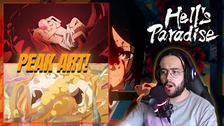 Studio Musician  HELLS PARADISE Opening PEAK ART Reaction amp Analysis [upl. by Phelips456]