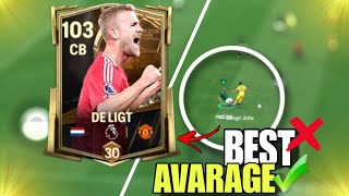 98 BALLON DOR DE LIGT IS THE BEST CB IN FC MOBILE  DE LIGT FC MOBILE  BEST CB IN FC MOBILE [upl. by Aicitan]