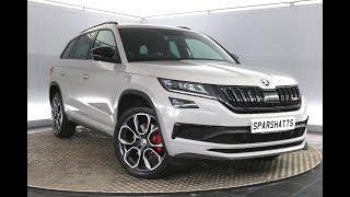 Skoda Kodiaq 20 BiTDI vRS DSG 4WD Euro 6 ss 5dr 7 Seat [upl. by Arua468]