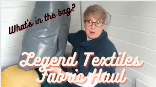 Massive Fabric Delivery  Legend Textiles fabric plans ideas [upl. by Japheth]