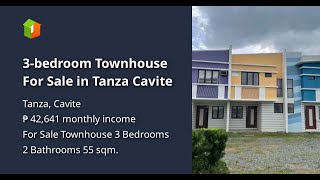 3bedroom Townhouse For Sale in Tanza Cavite [upl. by Allimac]