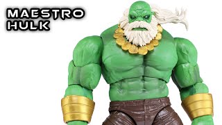 Marvel Legends MAESTRO HULK Action Figure Review [upl. by Onirefez]