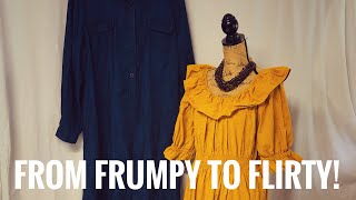 How to Upcycle a dress—From frumpy to flirty [upl. by Benjamen]