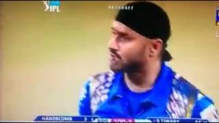 FULL VIDEO Harbhajan and Rayudu Fight IPL 2016 [upl. by Maiah687]