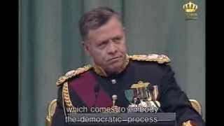 Speech from the Throne By His Majesty King Abdullah II [upl. by Yenattirb732]