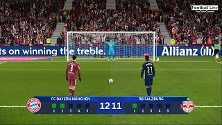 Bayern Munich vs Salzburg  Penalty Shootout  18 Final UEFA Champions League UCL  PES 2021 PC [upl. by Hancock]